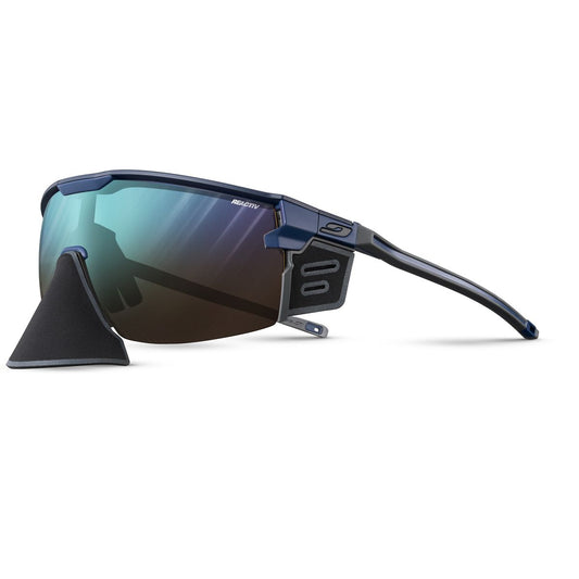 Julbo ULTIMATE COVER Sunglasses J5473632 in Blue - Blue with a REACTIV 2-4 lens