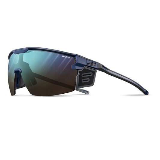 Julbo ULTIMATE COVER Sunglasses J5473632 in Blue - Blue with a REACTIV 2-4 lens